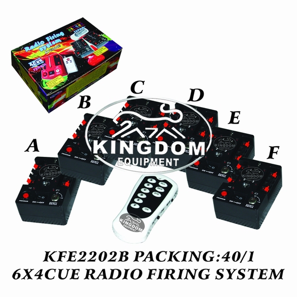 New N x4 Cue Radio Firing System