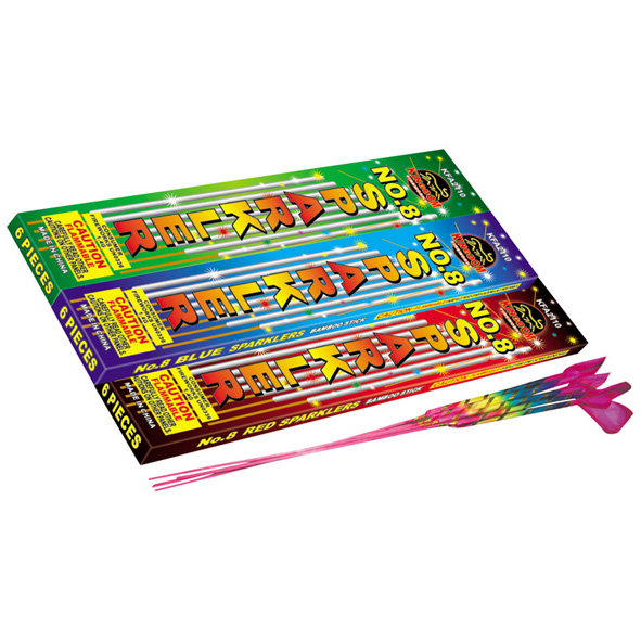 Color Bamboo Sparkler