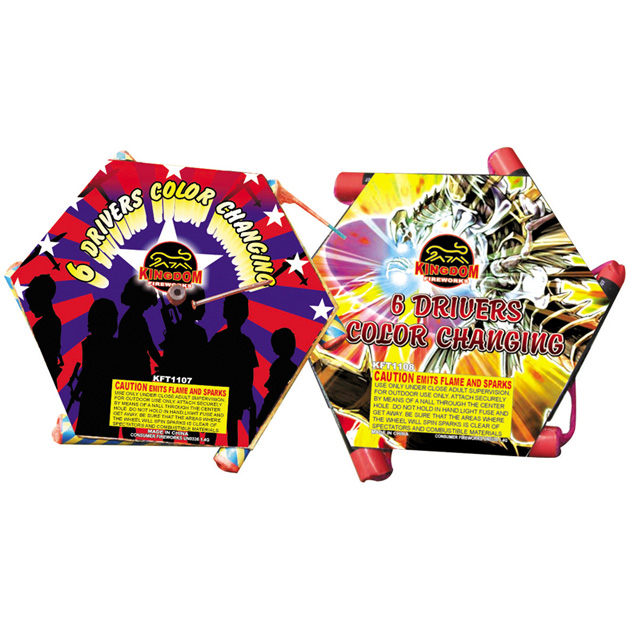 6 Drivers Color Changing Wheel