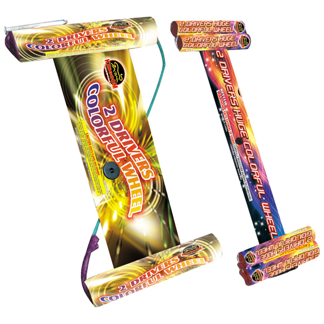 2 Drivers/Drivers huge Colorful Wheel