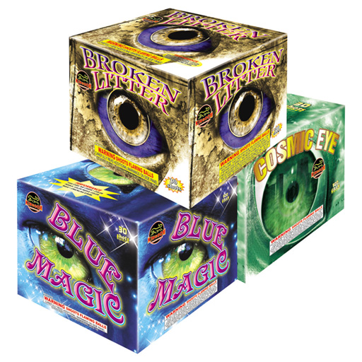 Broken Litter,Blue Magic,Cosmic Eye