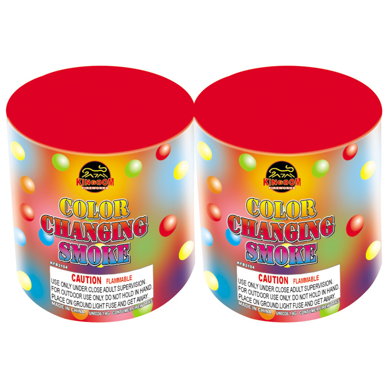 Color-Changing Smoke Fountain