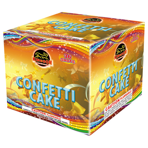 36Shot Confetti Cake