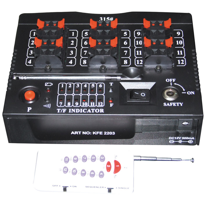 12 Cue Radio Firing System-The Fourth generation
