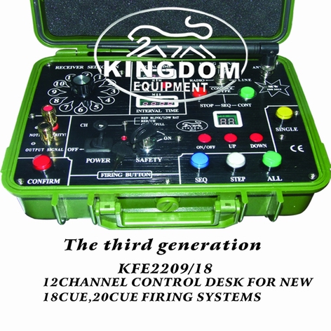 Waterproof 12 Channel Radio Firing System-for 18& 20cue firing systems