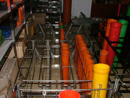 3,4inch steel shell rack