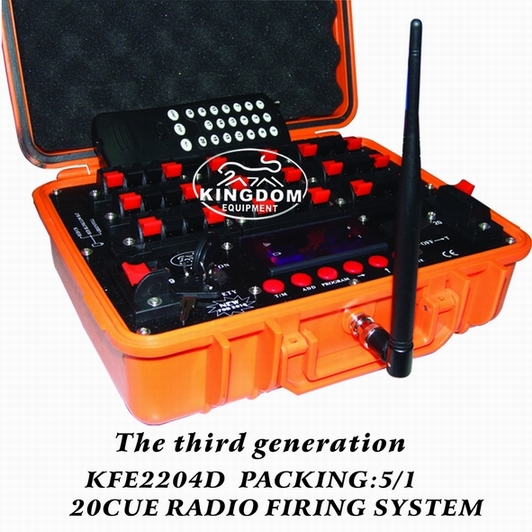 Waterproof 20 Cue Radio Firing System-The third generation